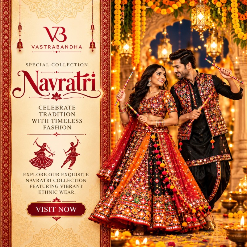 Navratri Vibes, <em> Fashion and Festivities <em>