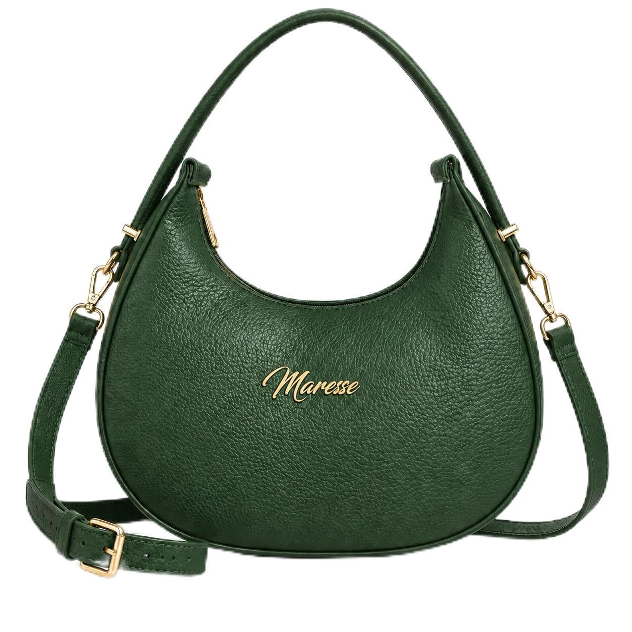Maresse Women's Faux Leather Hobo Shoulder Bag