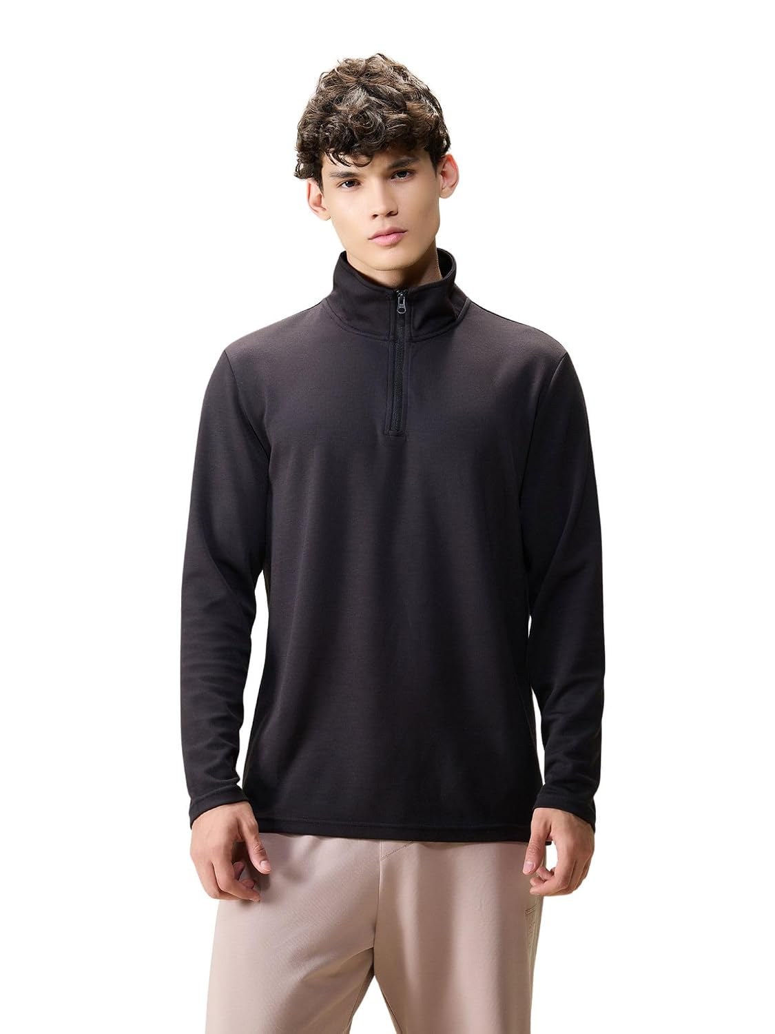 CAVA Men's Modal Half Zip | Soft Modal Blend Sweatshirt with Concealed Zipper, Stretch & Quick-Dry