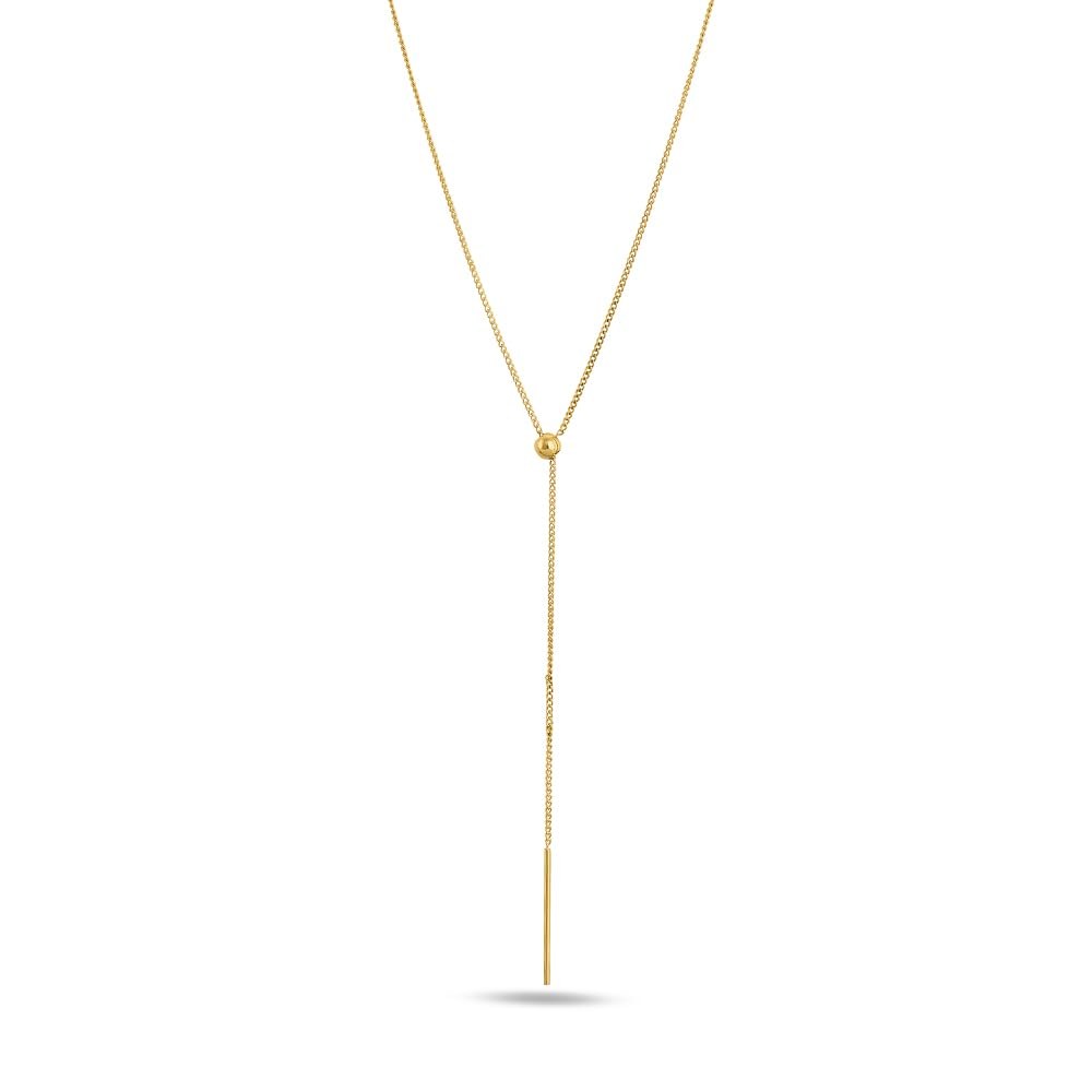 PALMONAS Trendy Sleek Chain Necklace for Womens - Waterproof & Anti-Tarnish