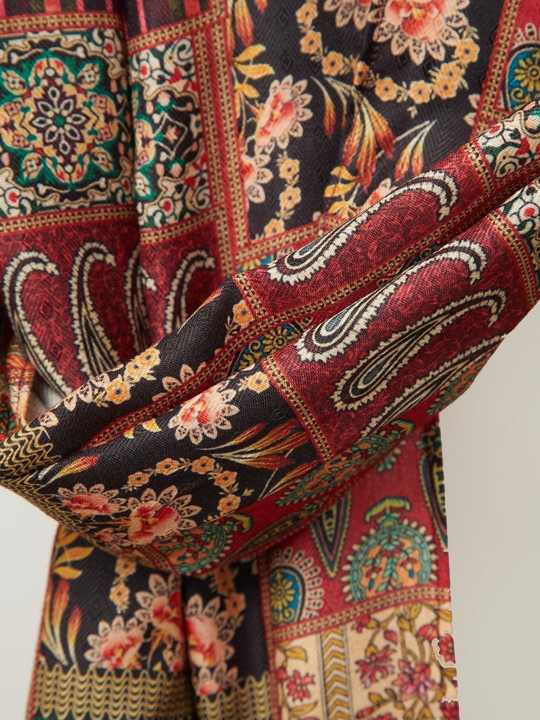 Men's Multicolor Geometric Print Dupatta