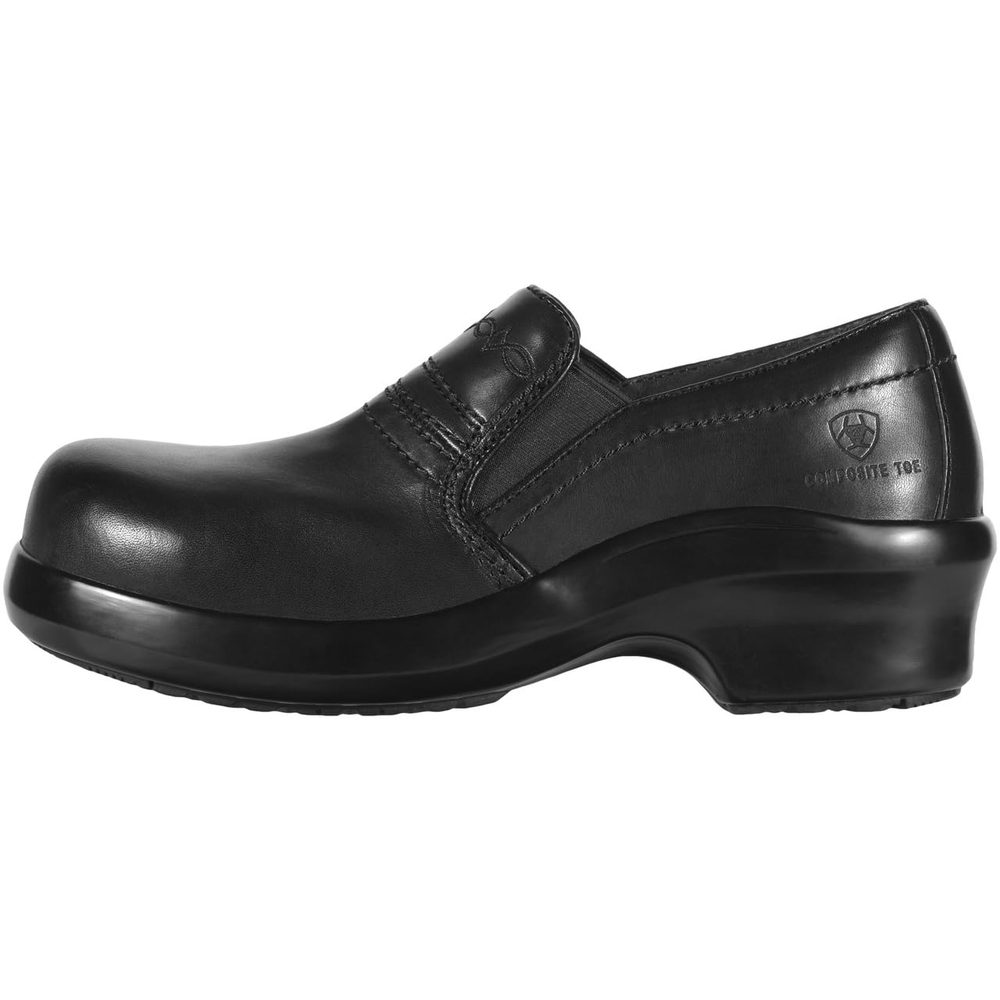 ARIAT Women's Expert Static Dissipative Safety Clog, Black, 9 M US