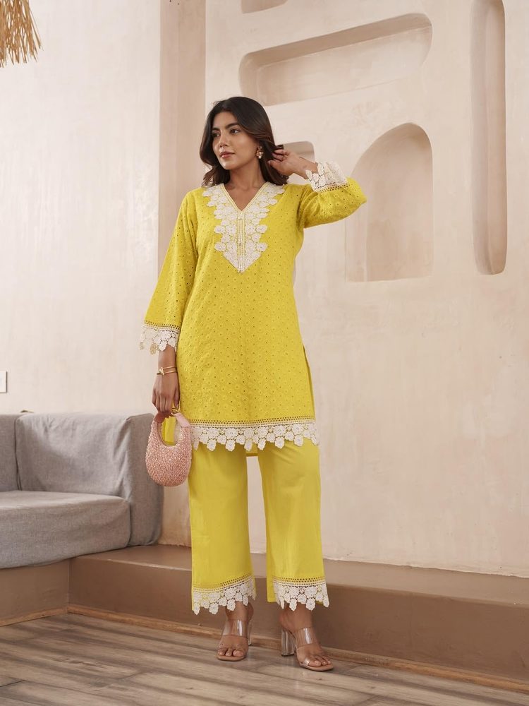 Women’s Yellow Hakkoba Co-Ord Set