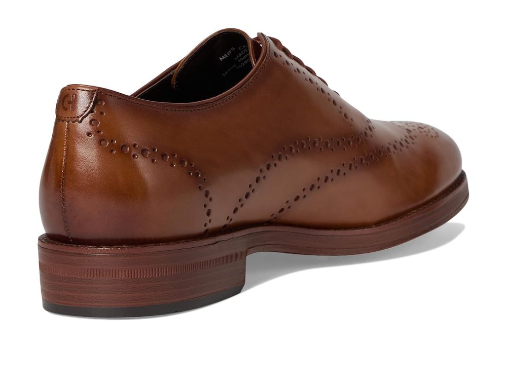 Cole Haan Mens Ledley Grand Brogue Wingtip Oxfords