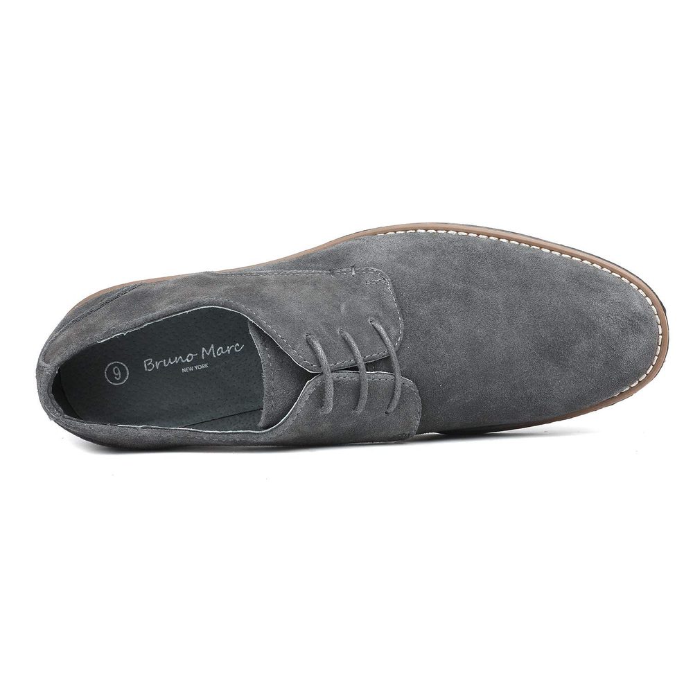 Bruno Marc Men's Urban Suede Leather Lace Up Oxfords Shoes