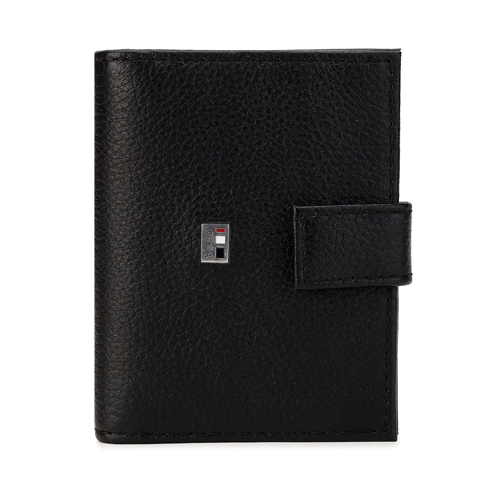 U.S. Polo Assn. Men Solid Black Wallet