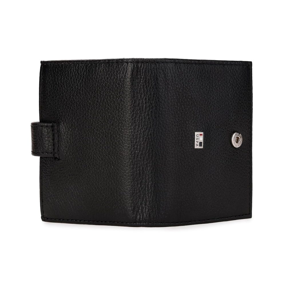 U.S. Polo Assn. Men Solid Black Wallet