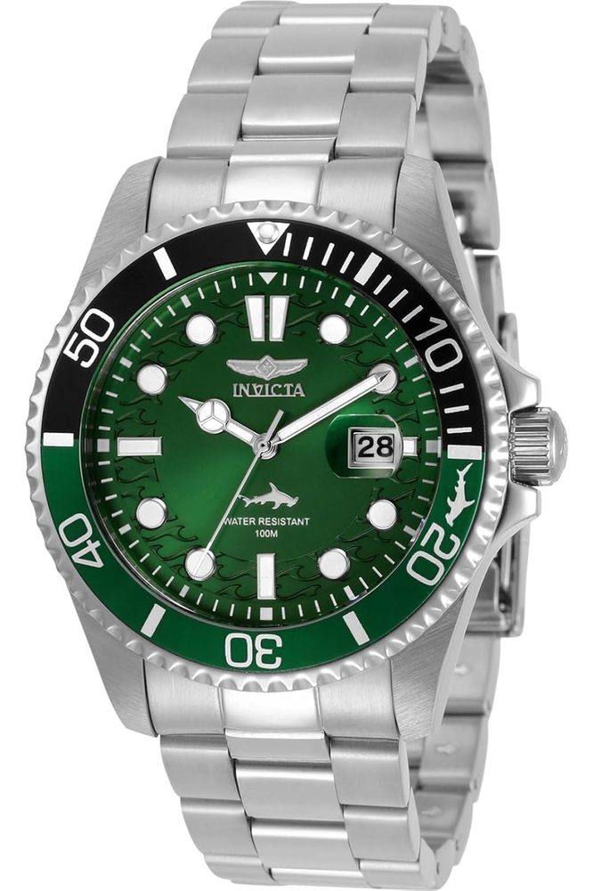 Invicta Analog Green Dial Men's Watch-Pro Diver
