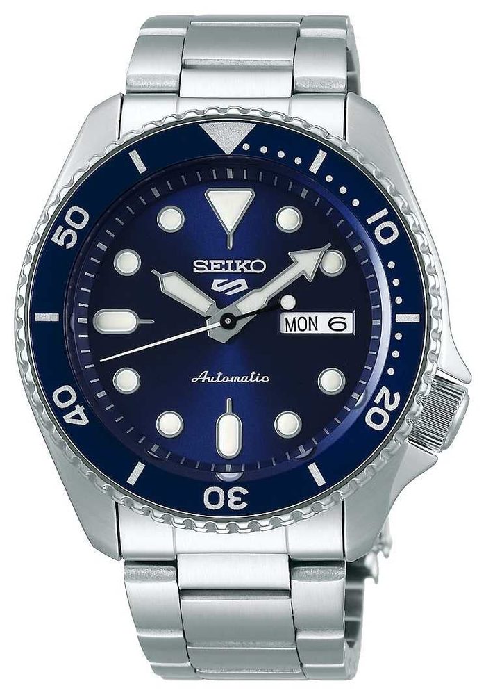 Seiko Analogue Men's Stainless Steel Watch(Green Dial Silver Colored Strap)-SRPD61K1