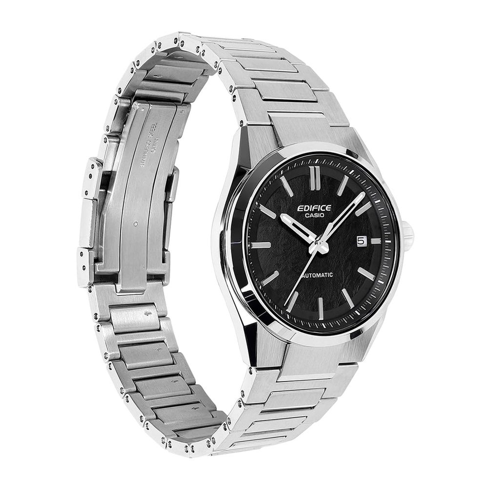 Casio Edifice EFK-110D-1ADR Automatic Analog Black Watch Men (ED701)