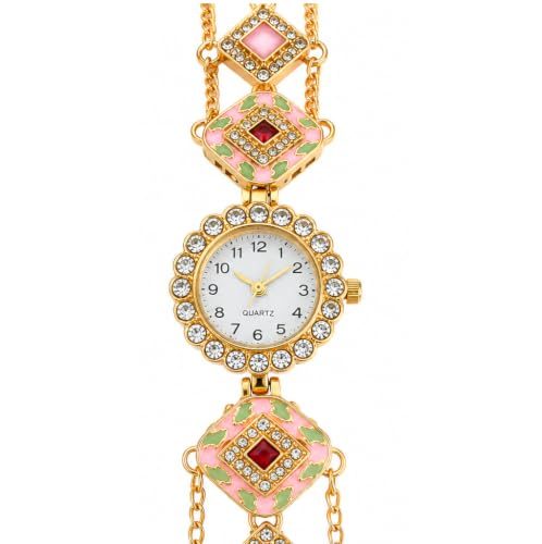 Valentine Bracelet Watch for Women | Elegant Analog Wrist Watch with Stylish Bracelet Strap | Fashionable Ladies Watch for Daily Wear, Party, Wedding & Gift