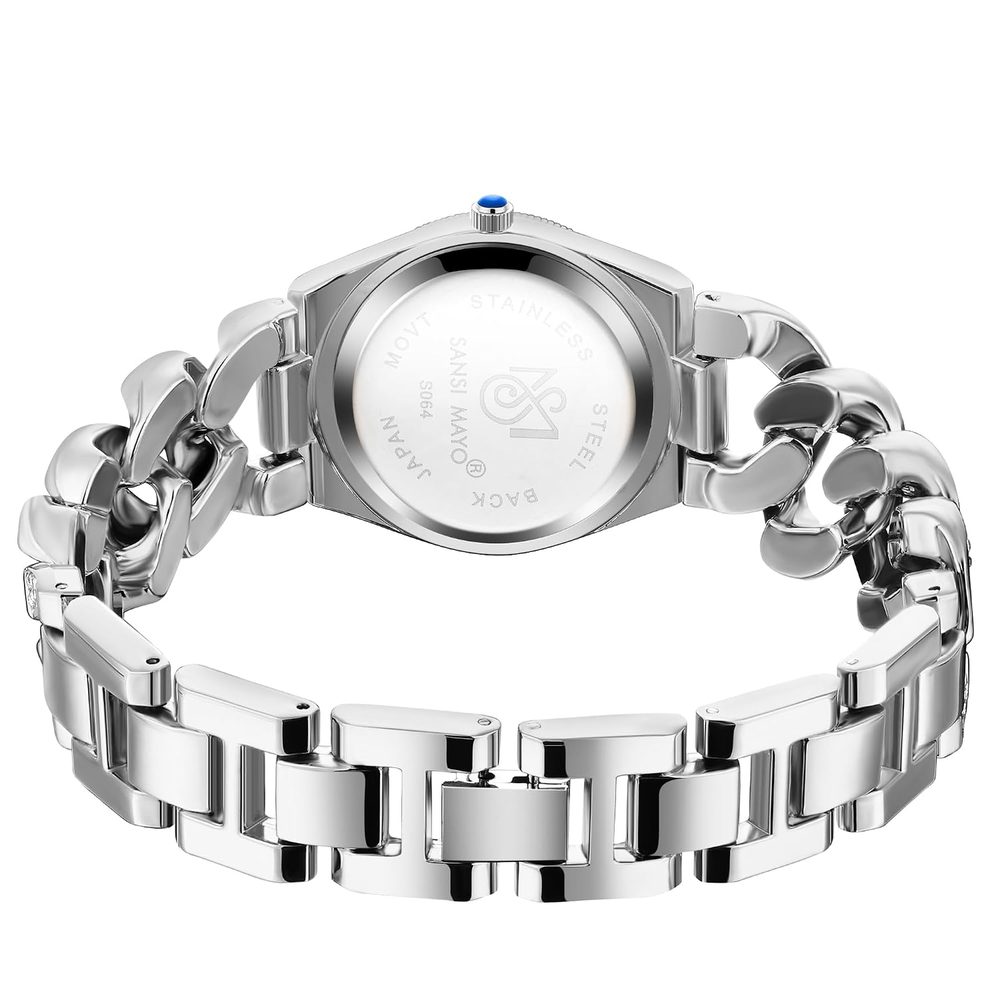 Elora Egyptian Stone Bracelet Watch for Women | Japanese Quartz Ladies Wrist Watch | Jewellery Bracelet Watch for Women Gifting