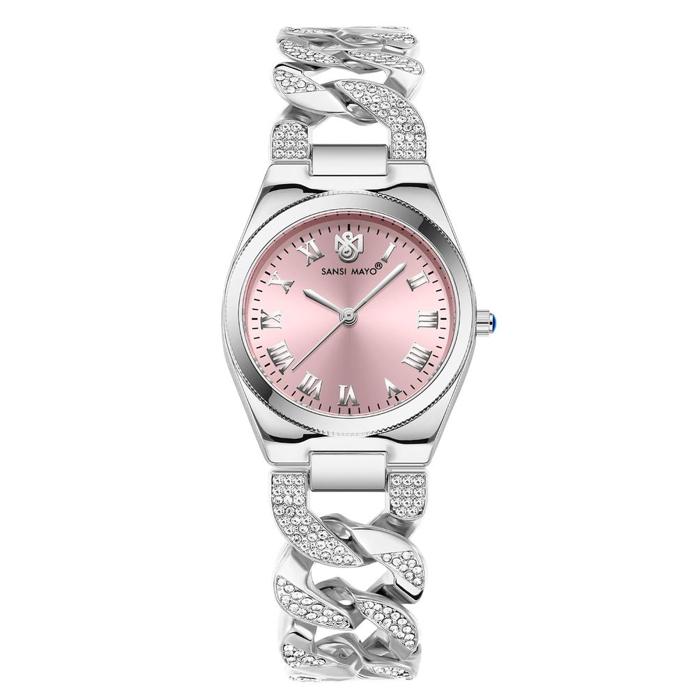 Elora Egyptian Stone Bracelet Watch for Women | Japanese Quartz Ladies Wrist Watch | Jewellery Bracelet Watch for Women Gifting