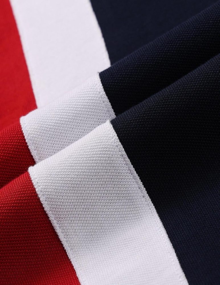 U.S. POLO ASSN. Slim Fit Polo T Shirts for Men - 100% Cotton, Half Sleeves Mens Tshirt