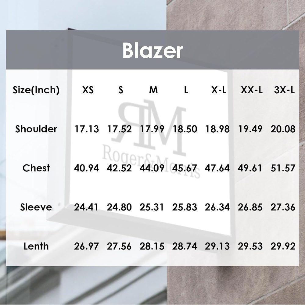 Rogers & Morris Blazer for Men Casual Slim fit Suit Jacket Dress Party Floral Men's Sport Coat Chaqueta de Traje para Hombre