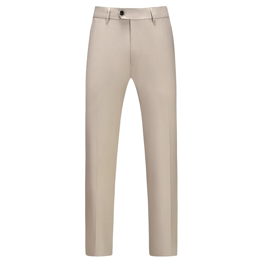 Men's Suit Set - Slim Fit Business & Wedding Suit with Blazer, Vest & Trousers - Two Buttons Tuxedo Suit for Men
