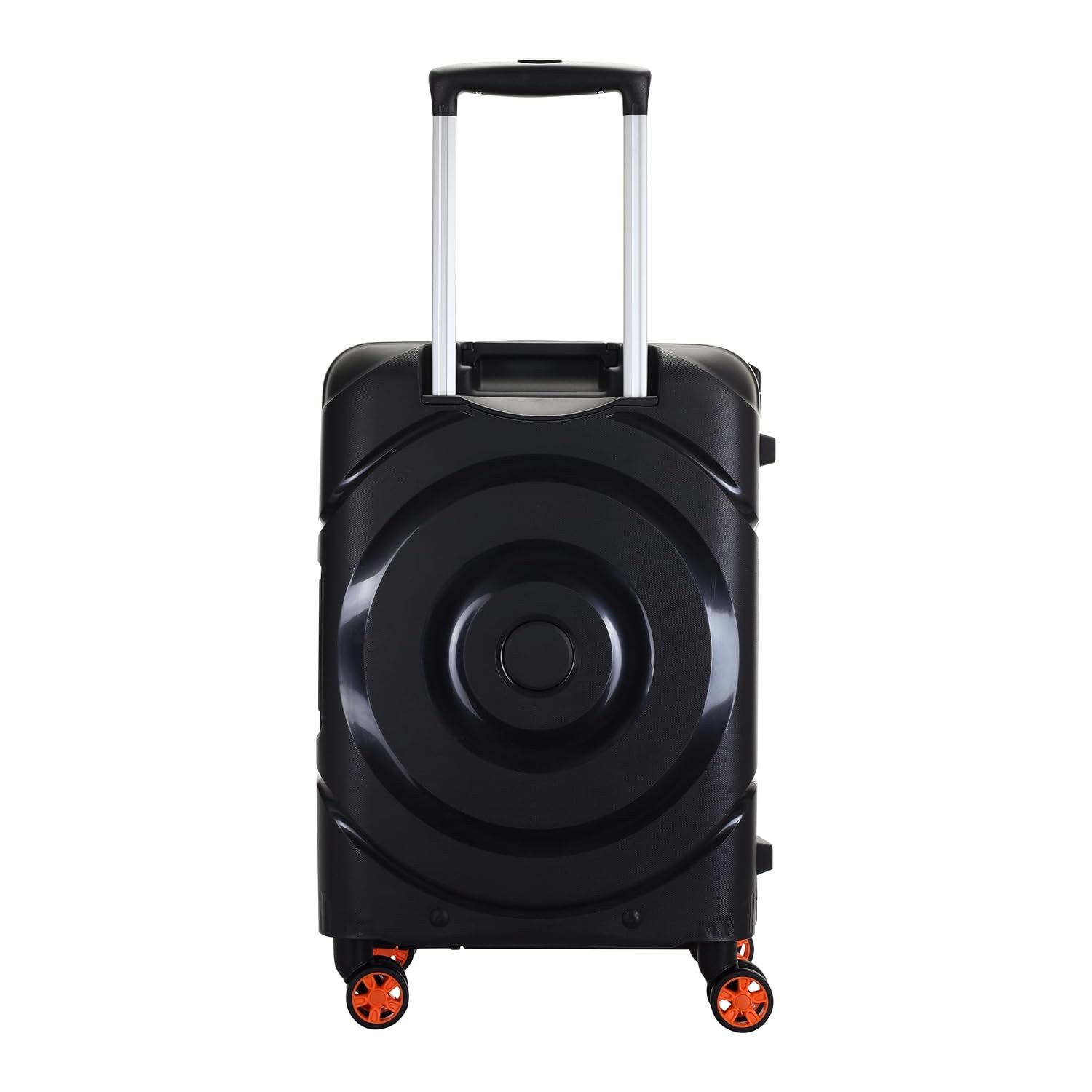 American Tourister Polycarbonate Material Circurity Max 55 cm Small Hardside Cabin Suitcase with Xtrasecu 3-Point Locking System & Double Spinner 8 Wheels for Unisex - Black