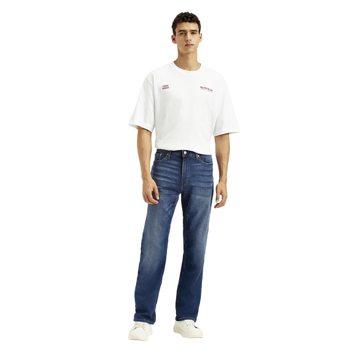 Levi's Men's Regular Jeans (A6635-0125_Blue