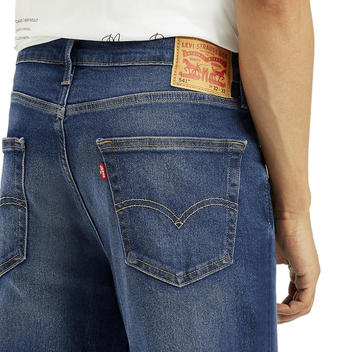 Levi's Men's Regular Jeans (A6635-0125_Blue